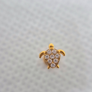 Turtle labret  