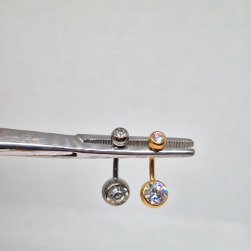 Belly Barbell (silver)